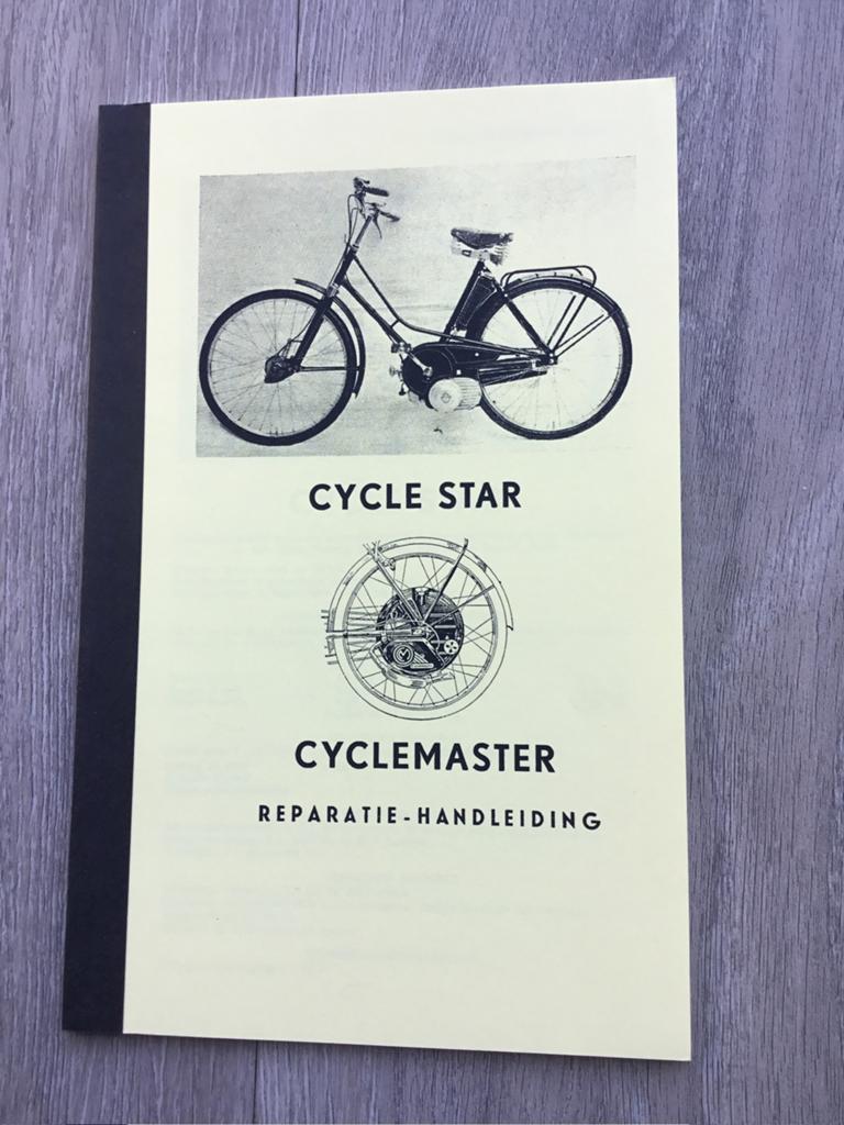 Cycle Star - Cyclemaster reparatie handleiding, Fietsen en Brommers, Ophalen of Verzenden