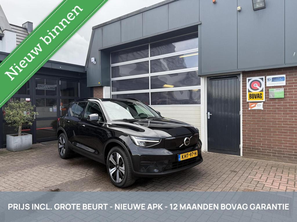 Volvo XC40 Recharge Core 70 kWh SOH 93% *ALL-IN PRIJS*, Auto's, 12 maanden, Stof, Gebruikt, Zwart