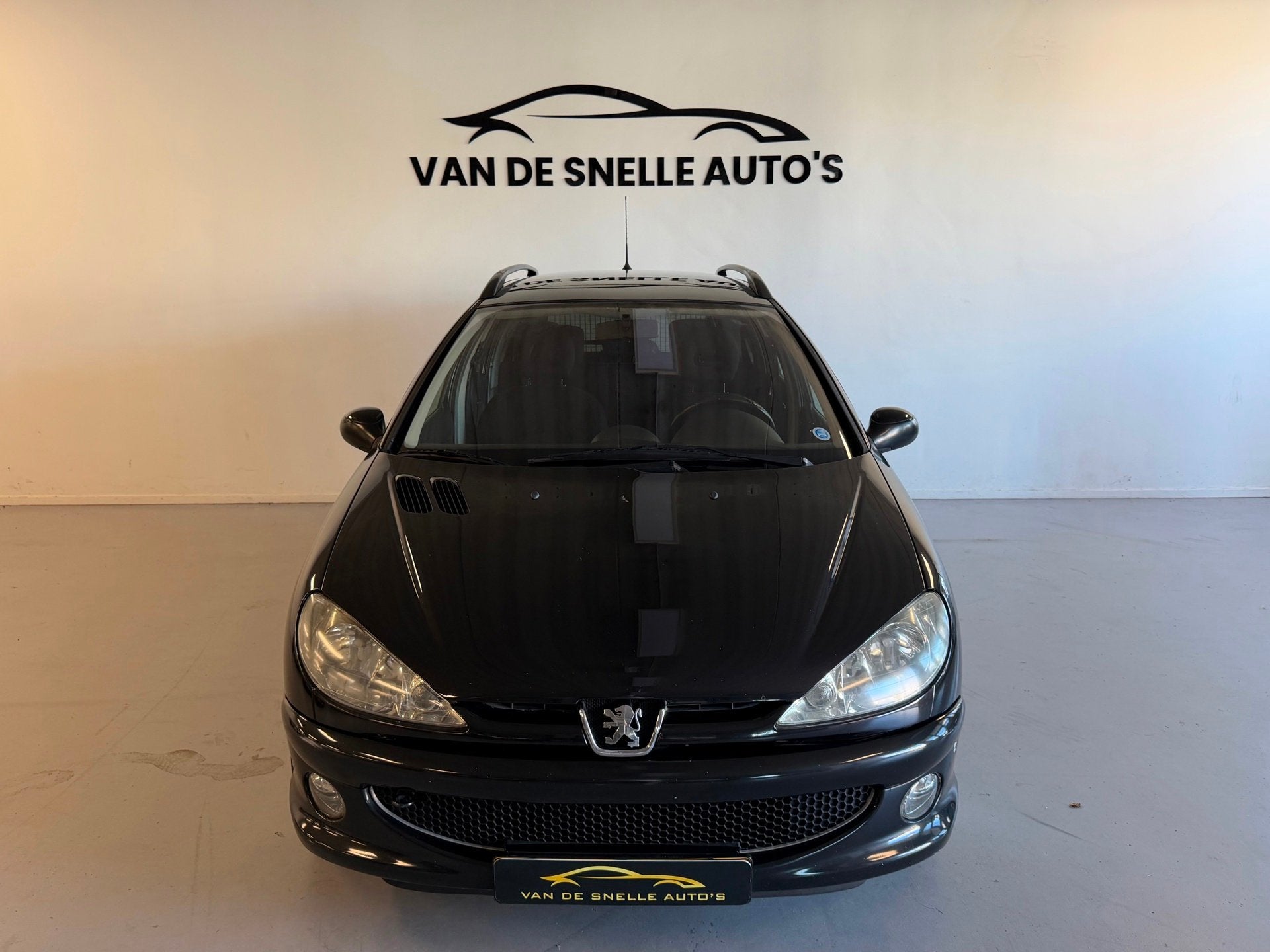 Peugeot 206 SW 1.4 XS, Auto's, Peugeot, Voorwielaandrijving, 4 cilinders, Zwart, Origineel Nederlands