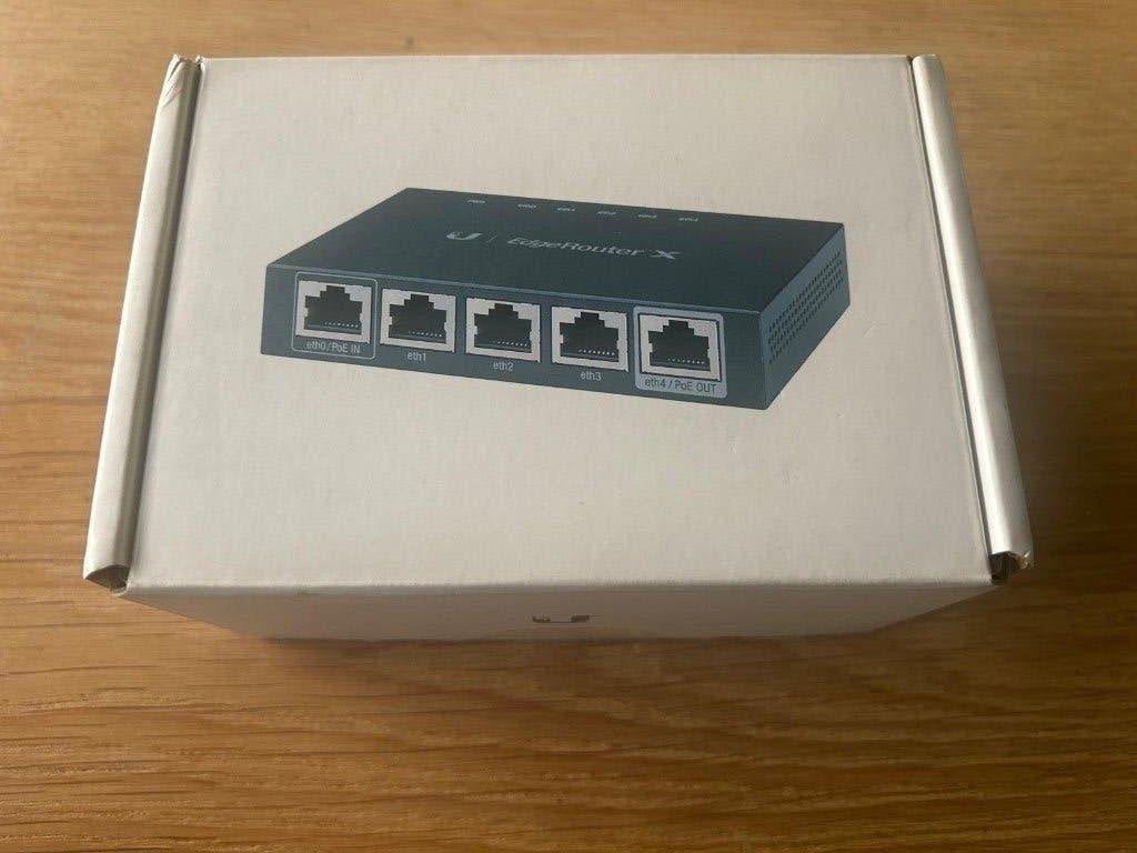 Ubiquiti EdgeRouter X, Computers en Software, Routers en Modems, Ophalen of Verzenden, Gebruikt, Router, Ubiquiti