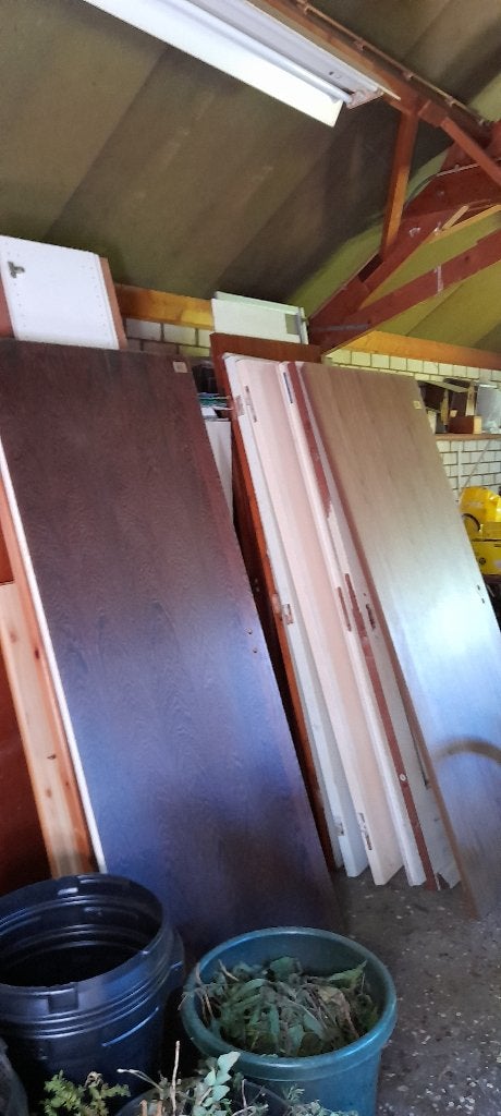 Gratis deuren en latjes, Ophalen, Gebruikt, Binnendeur, 200 tot 215 cm