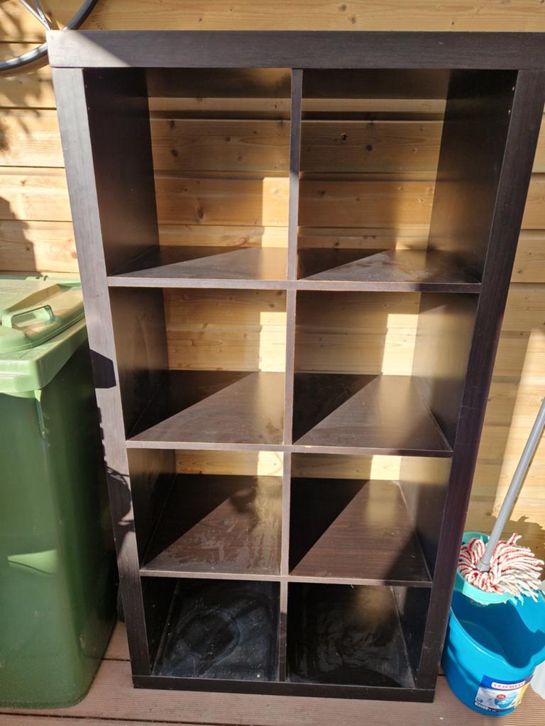 Ikea Kallax 4x2, Ophalen, Met plank(en), Gebruikt, 50 tot 100 cm