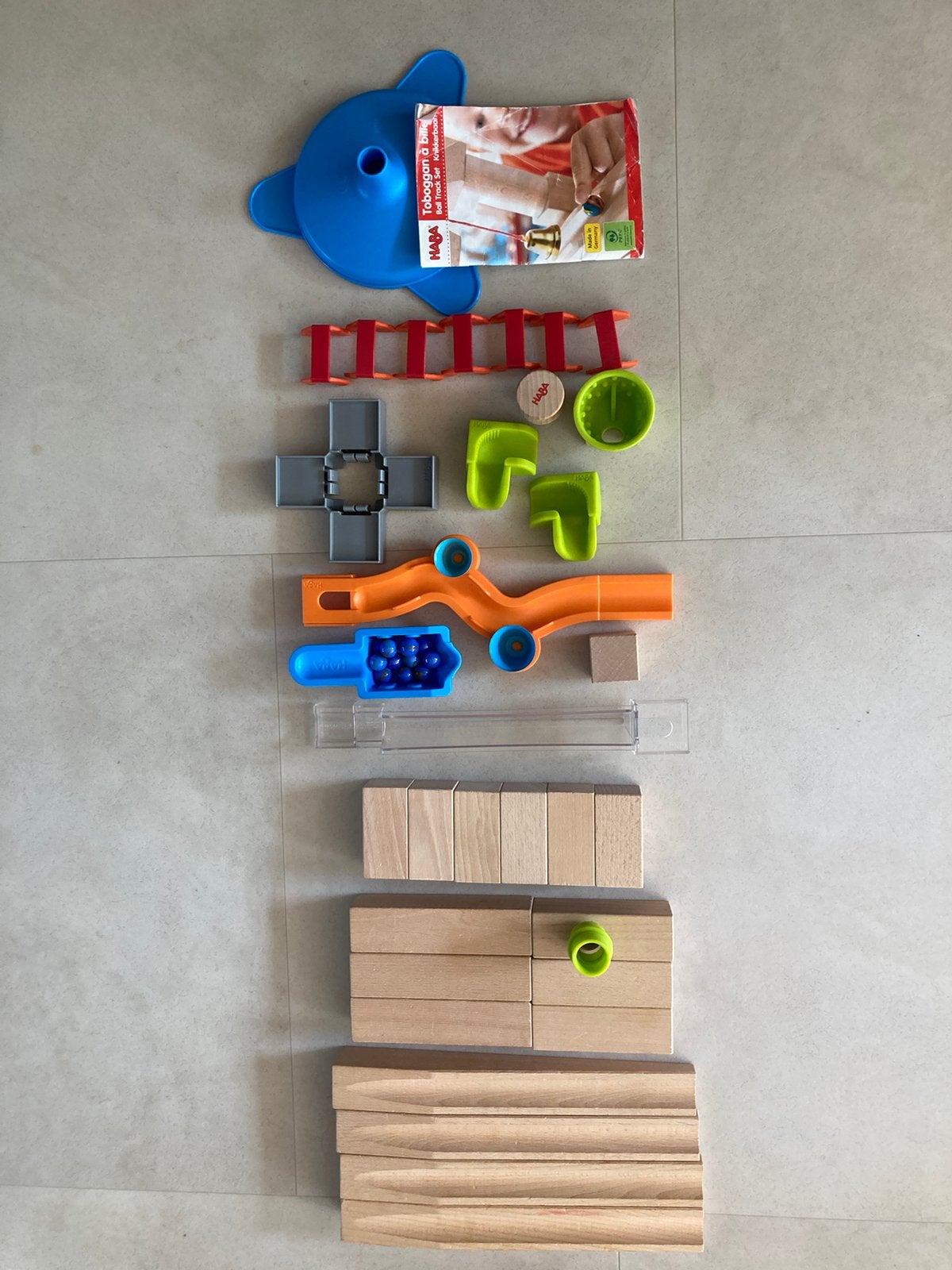 Haba houten knikkerbaan, Ophalen of Verzenden, Gebruikt
