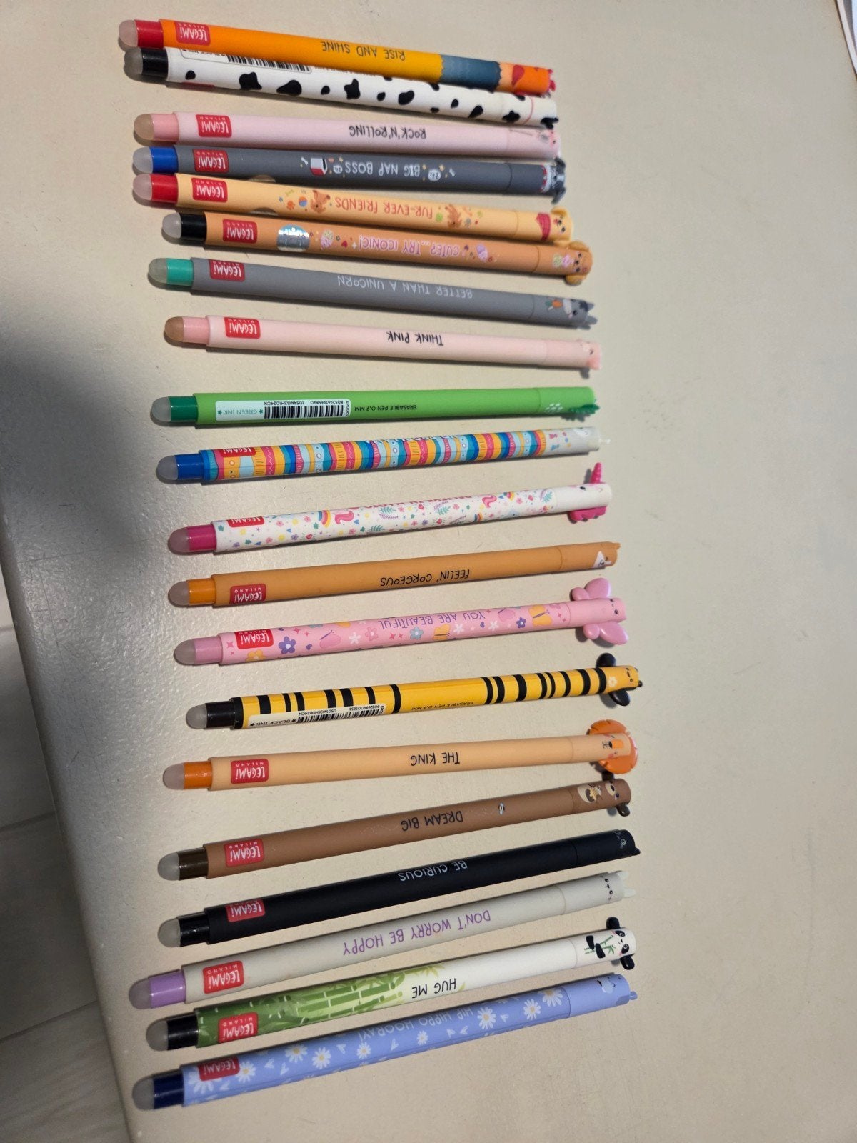 legami Erasable dieren gum pennen, Ophalen of Verzenden
