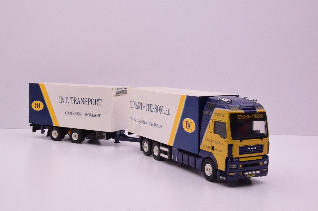 MAN TGX  '' Dinant van Iterson ''  Tekno, Ophalen of Verzenden, Zo goed als nieuw, Bus of Vrachtwagen, Tekno