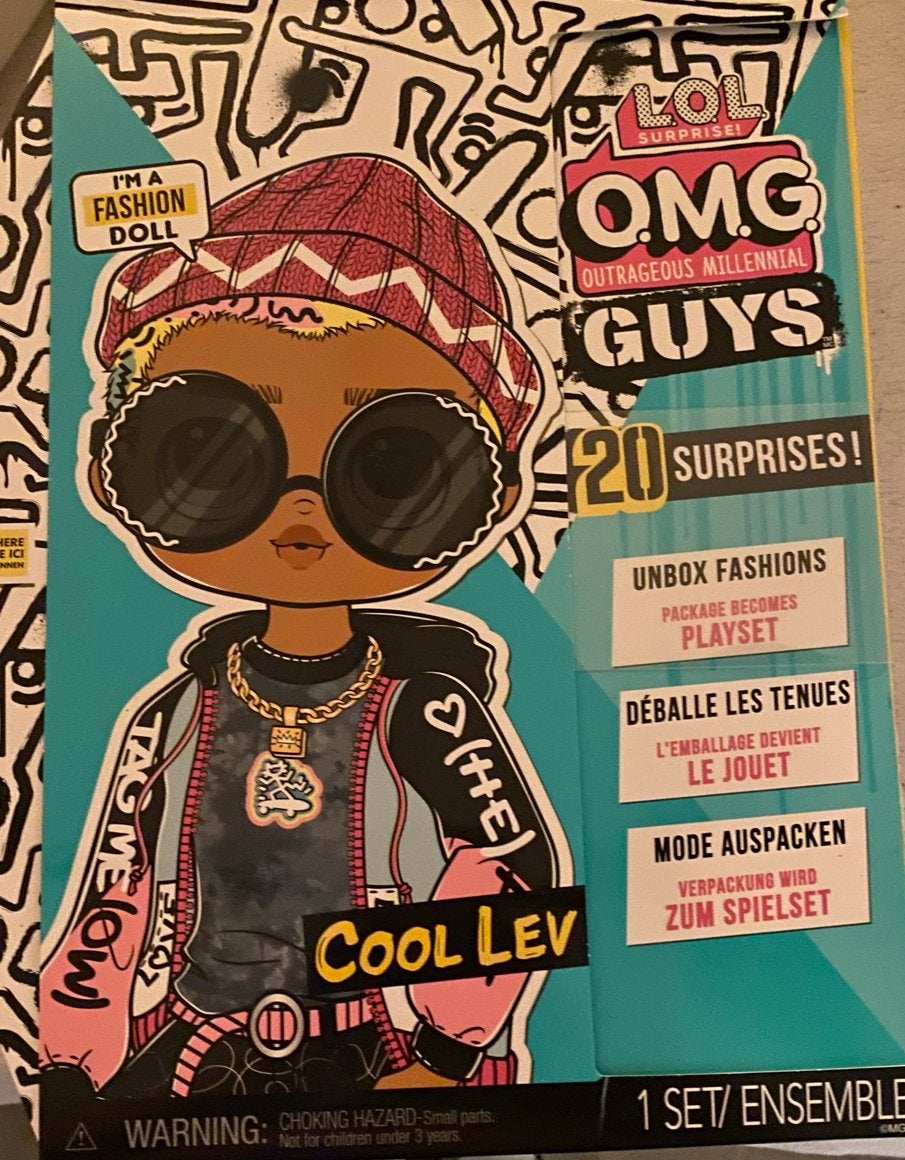 L.O.L. Surprise! O.M.G. Guys Cool Lev Fashion Doll NIEUW, Ophalen of Verzenden, Nieuw, Overige typen