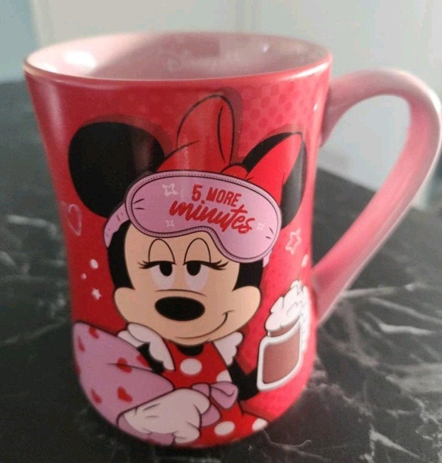 Disney Minnie Mouse mok ophalen delft, Ophalen, Zo goed als nieuw, Overige stijlen, Kop(pen) en/of Schotel(s)