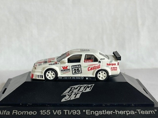 Herpa: Alfa Romeo 155 V6 Ti nr. 25, Ophalen of Verzenden, Zo goed als nieuw, Auto, Herpa