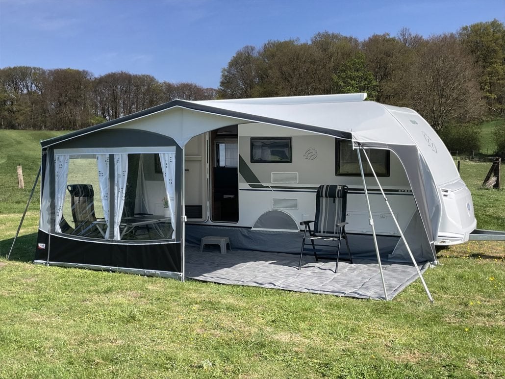 Walker Pioneer All Season 1005 Alu voortent, Caravans en Kamperen, Voortenten en Luifels, Ophalen, Zo goed als nieuw, Ten Cate All Season 240g/m2