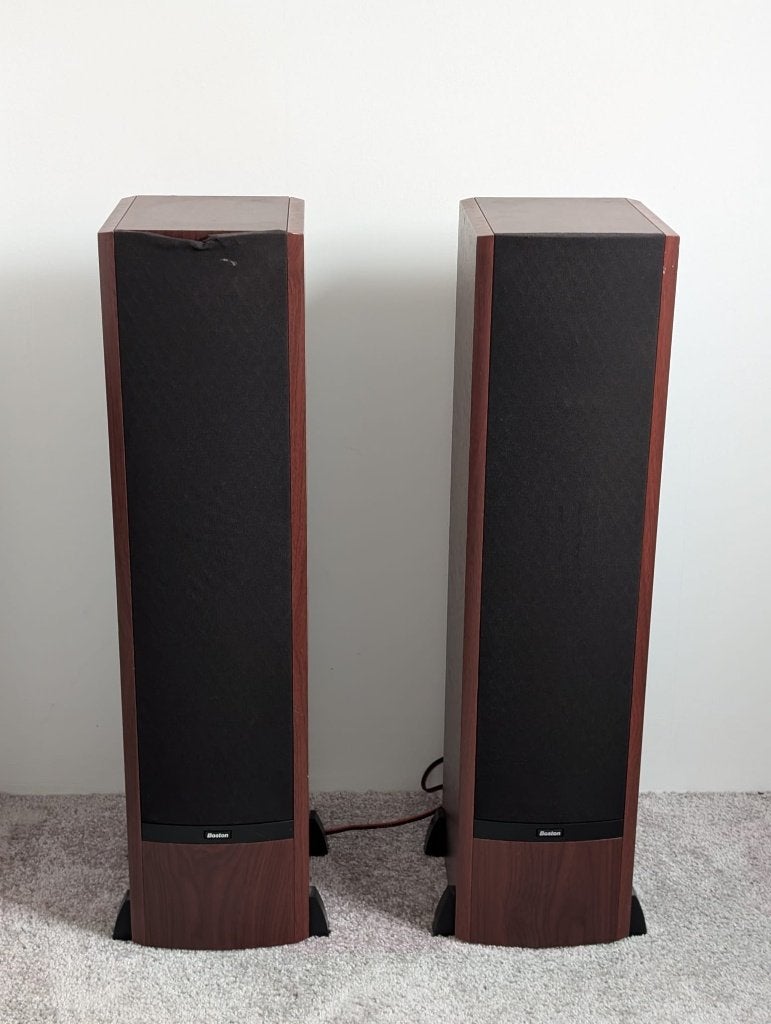 Boston Vr-1 speakers, Vloerstaande luidspreker, 120 tot 150 watt, Niet werkend, Ophalen