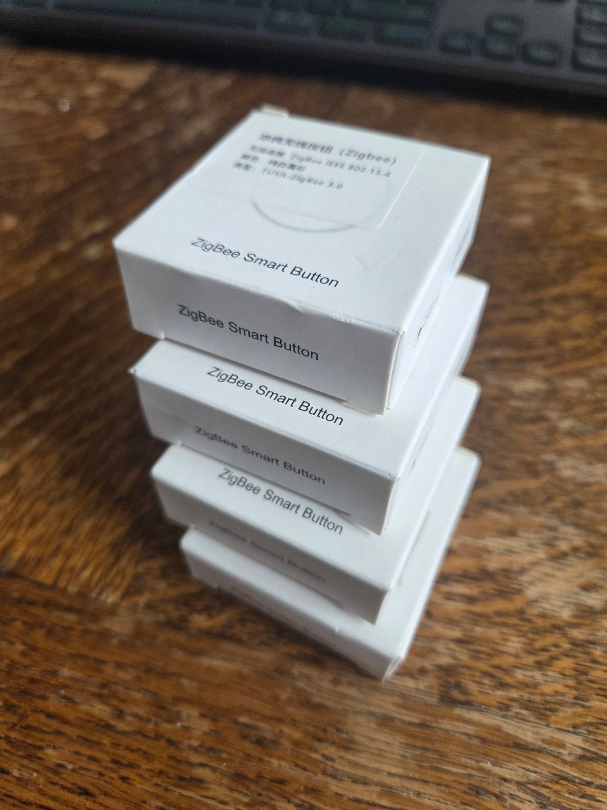Tuya Zigbee Smart Button Slimme Schakelaar (4 stuks), Ophalen of Verzenden, Nieuw