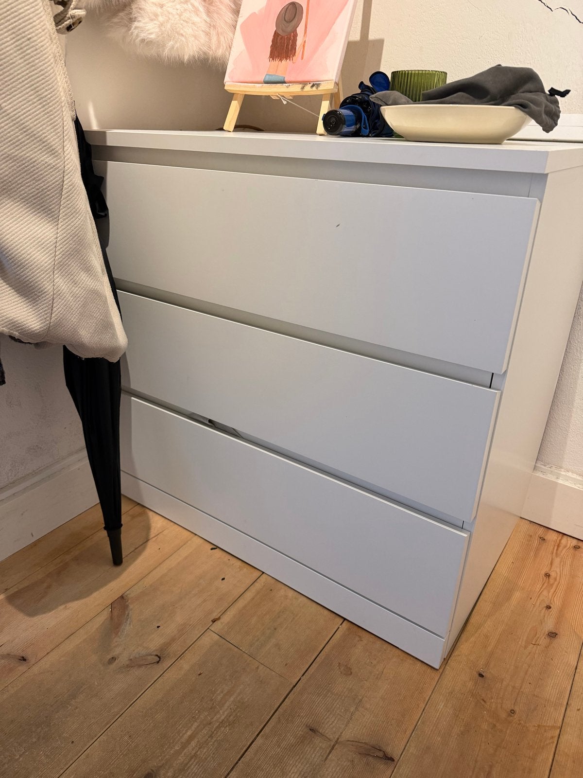 IKEA Malm ladekast 80 cm breed, Ophalen, Gebruikt, 50 tot 100 cm, 3 of 4 laden