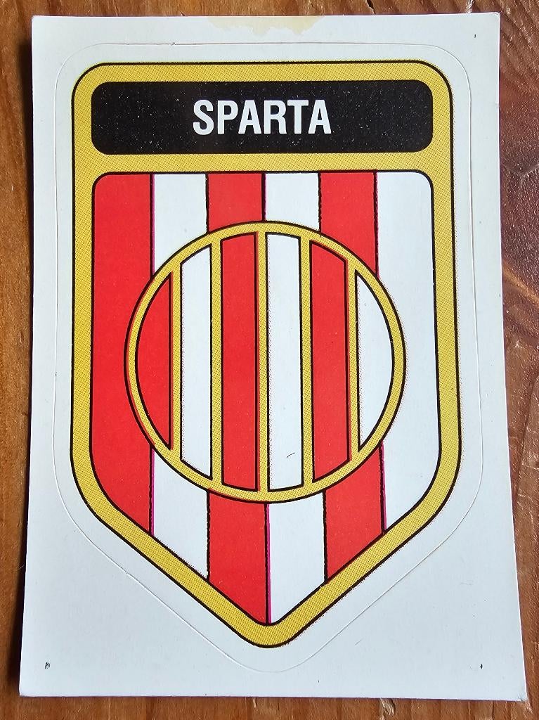 Panini Voetbal 80 #236 Badge Sparta ongebruikt!, Ophalen of Verzenden, Zo goed als nieuw, Sticker