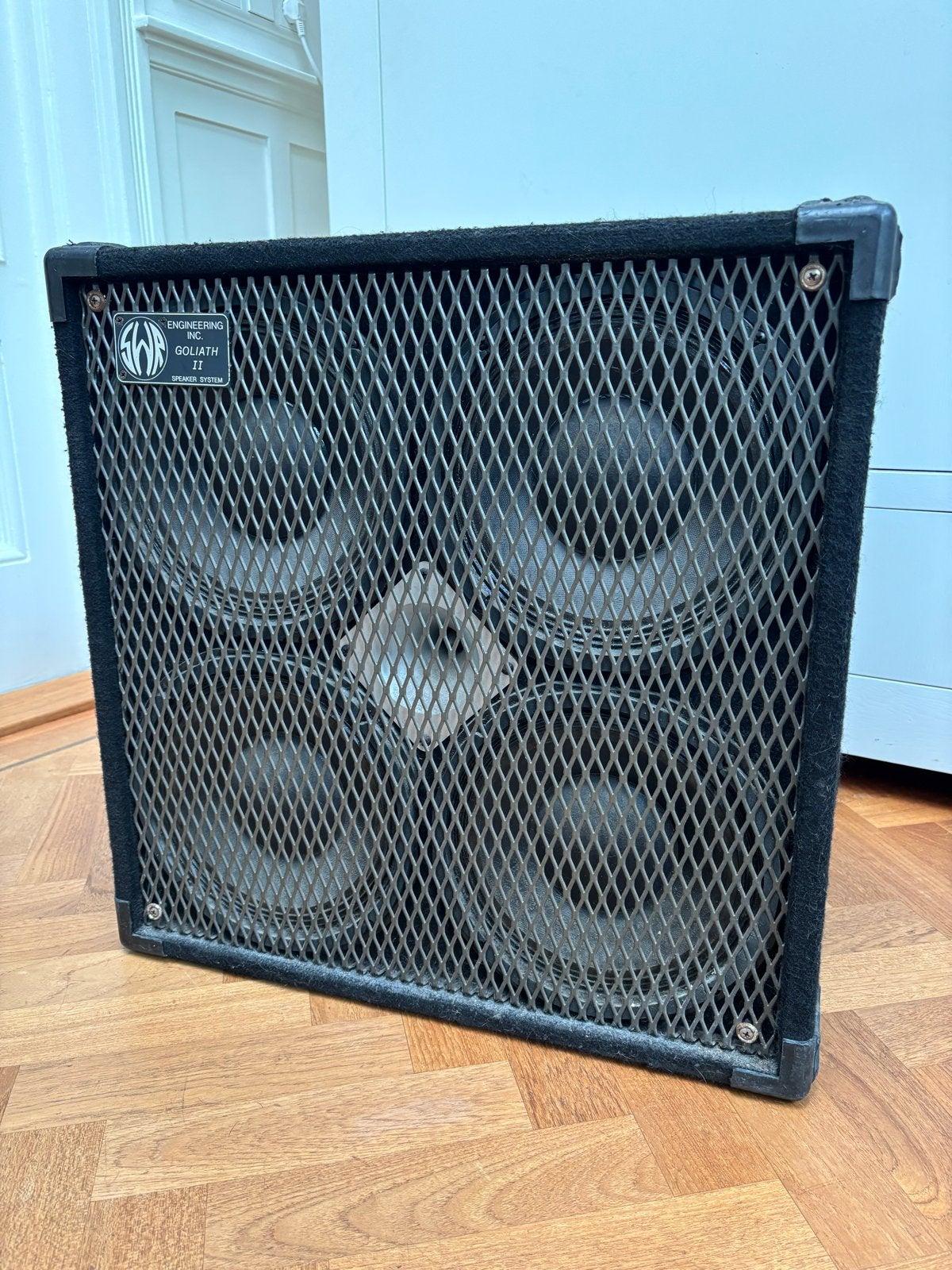 SWR Goliath basgitaar speakerkast, Ophalen, Gebruikt