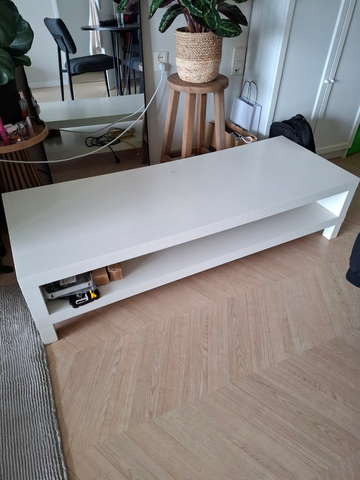 TV meubel, Ophalen, Gebruikt, 150 tot 200 cm, Minder dan 100 cm