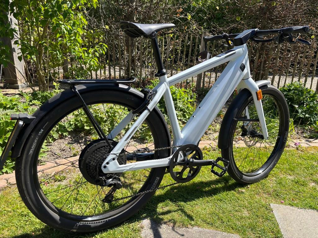 Stromer ST3 Sport Cool White Speed Pedelec, Fietsen en Brommers, Elektrische fietsen, Ophalen, Zo goed als nieuw, 51 tot 55 cm