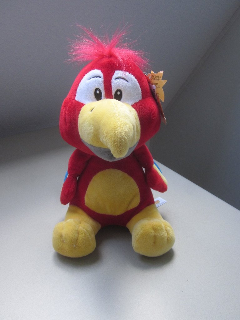 Safaries by Plush Village: Pepper. Glad kleurige papegaai, Overige merken, Overige karakters, Overige typen, Nieuw