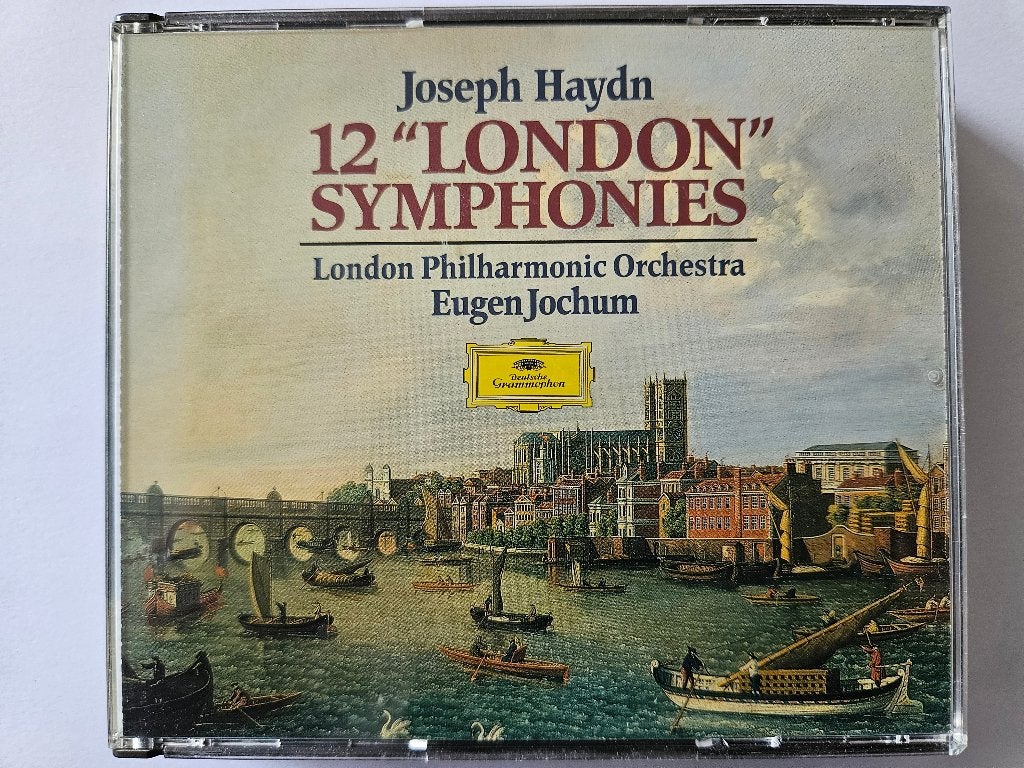 4CD Haydn - 12 London Symphonies - Eugen Jochum DeutGramm, Haydn, Ophalen of Verzenden, Zo goed als nieuw, Classicisme