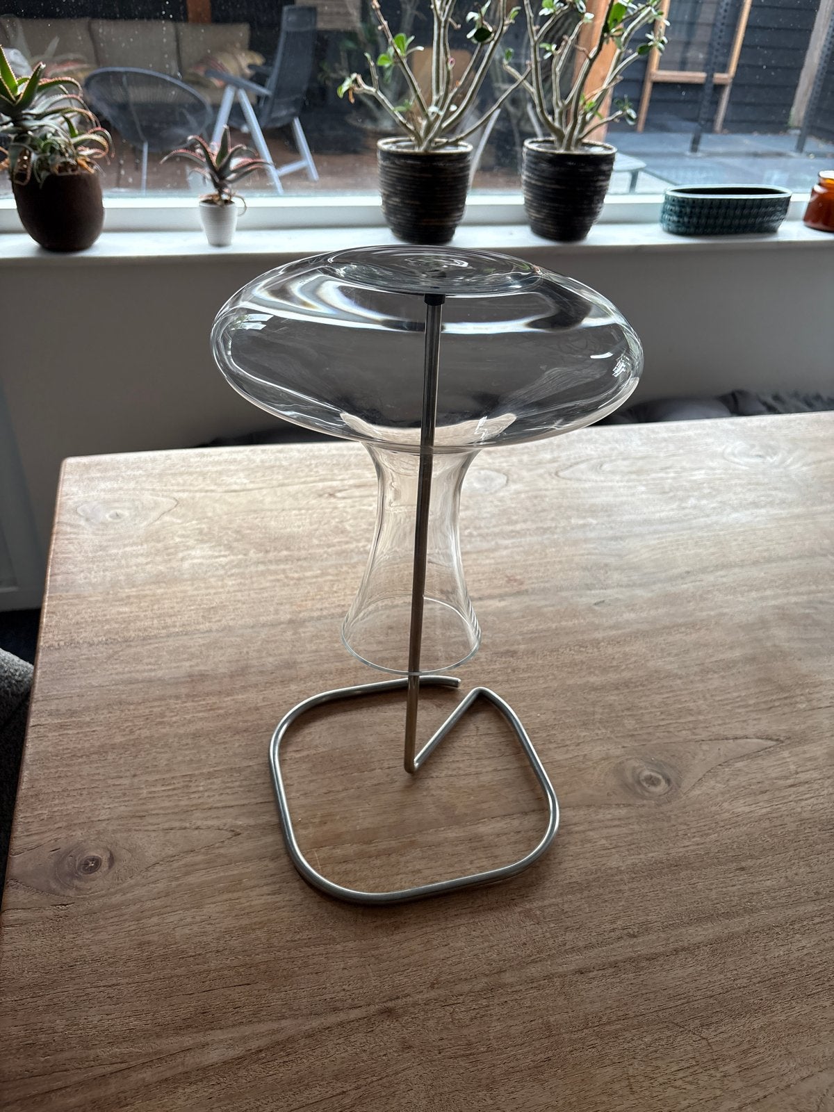 Schott Zwiesel decanteer karaf - Zo goed als nieuw, Ophalen, Zo goed als nieuw, Glas, Overige merken