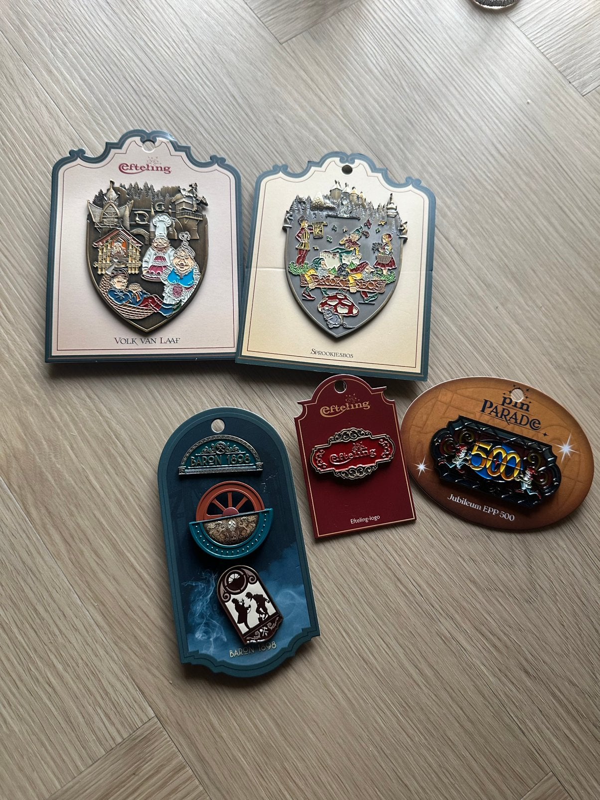 Efteling pins, Verzamelen, Ophalen of Verzenden, Zo goed als nieuw, Button of Speldje