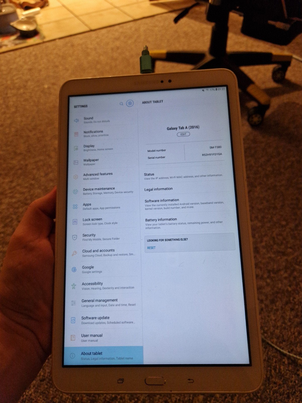 Samsung Galaxy Tab A 10.1" (2016) 16GB Wi-Fi Wit, Ophalen of Verzenden