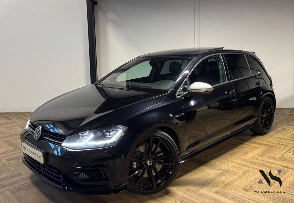 Volkswagen Golf 2.0 TSI 4Motion R PANO CAM CARPLAY, Auto's, Volkswagen, Automaat, Gebruikt, Zwart, 4 cilinders
