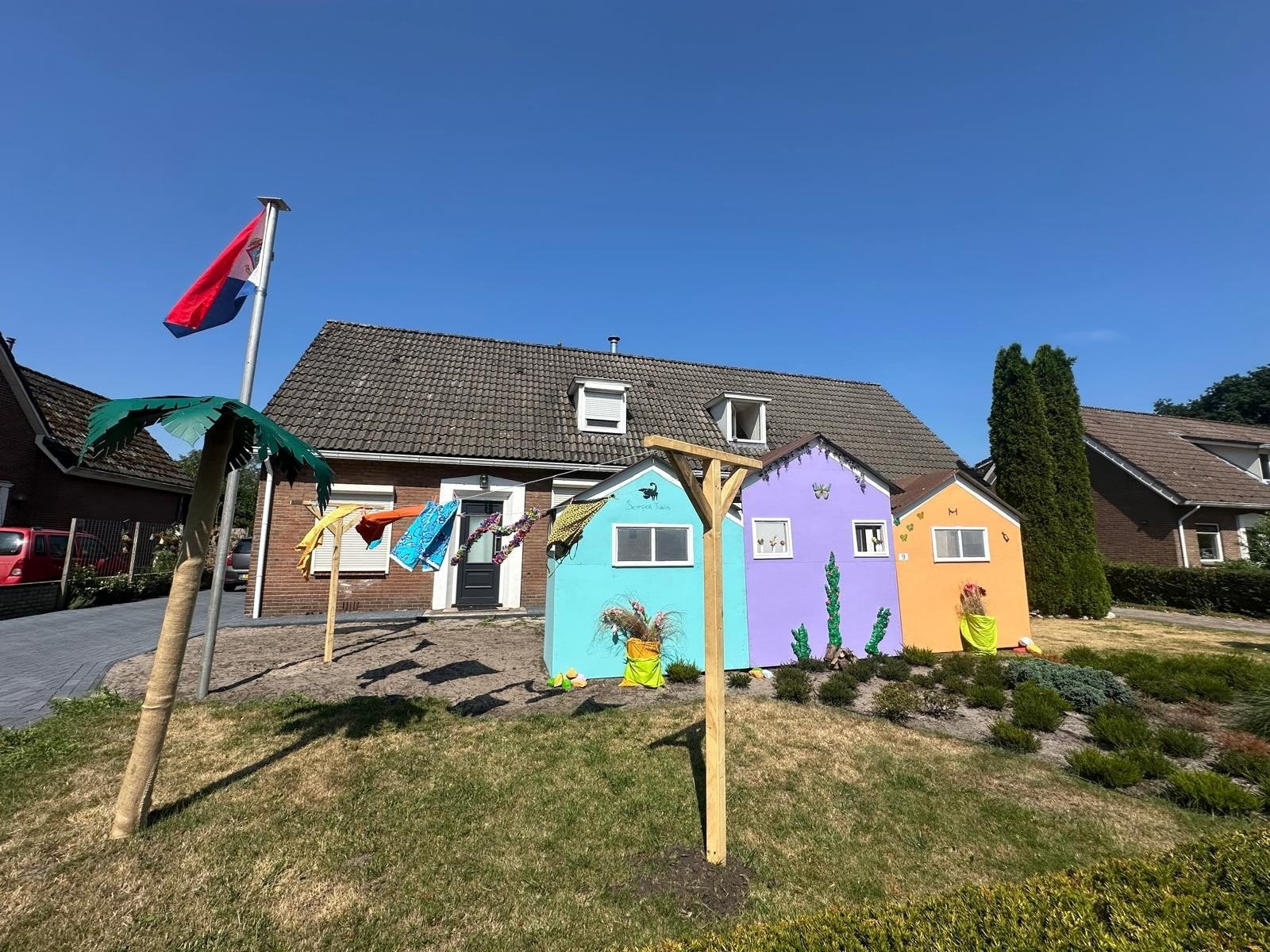 Straatversiering caribbean, Eén persoon, Kortingskaart