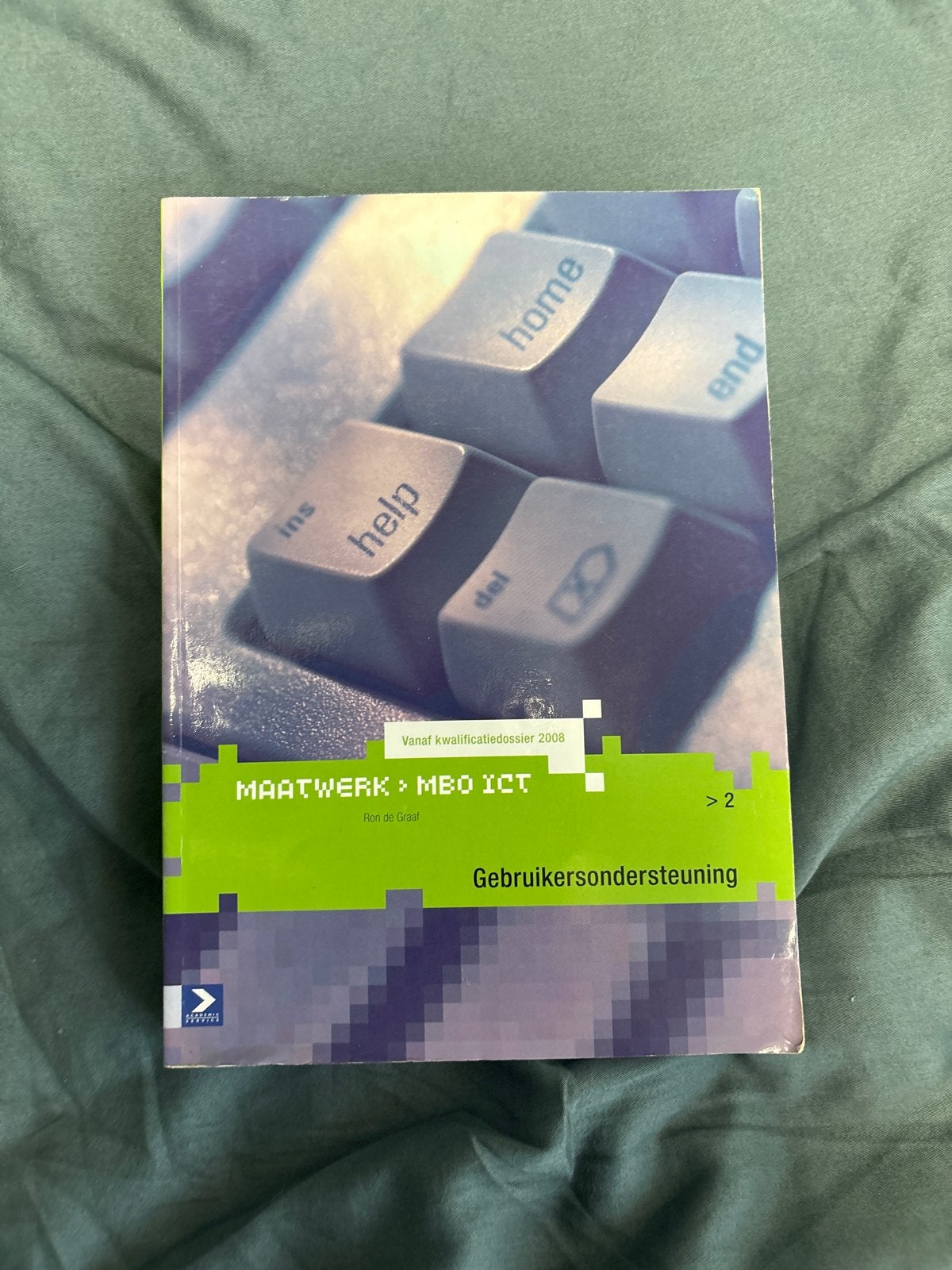 Maatwerk MBO ICT: Gebruikersondersteuning (Ron de Graaf), Boeken, Ophalen of Verzenden, Zo goed als nieuw, Vakgebied of Industrie