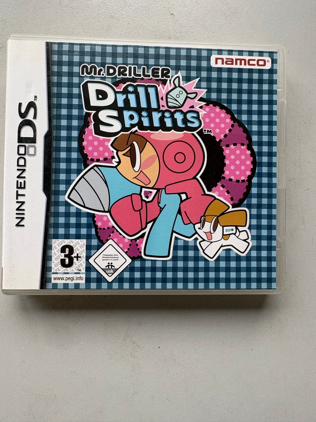Mr. Driller Drill Spirits Nintendo DS - Compleet met doosje, Puzzel en Educatief, Gebruikt, Verzenden, 1 speler