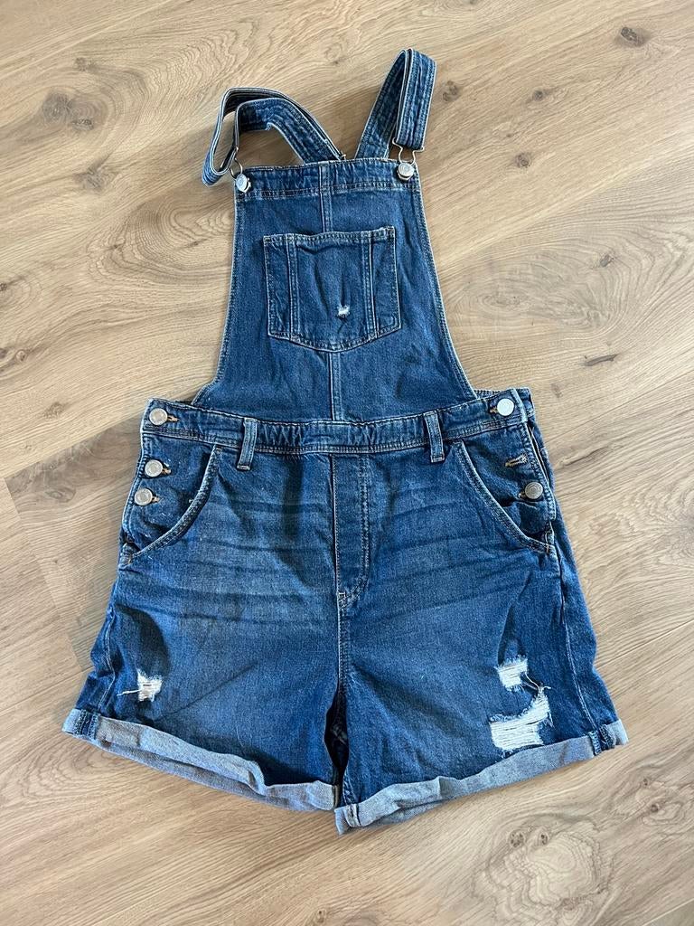 Tuinbroek maat 170, Ophalen of Verzenden, Zo goed als nieuw, Meisje, Broek
