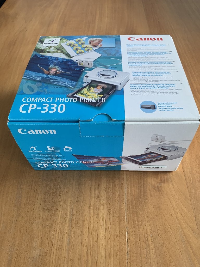 Canon CP-330 – Compact Photo Printer, Fotoprinter, Kleur printen, PictBridge, Ophalen of Verzenden