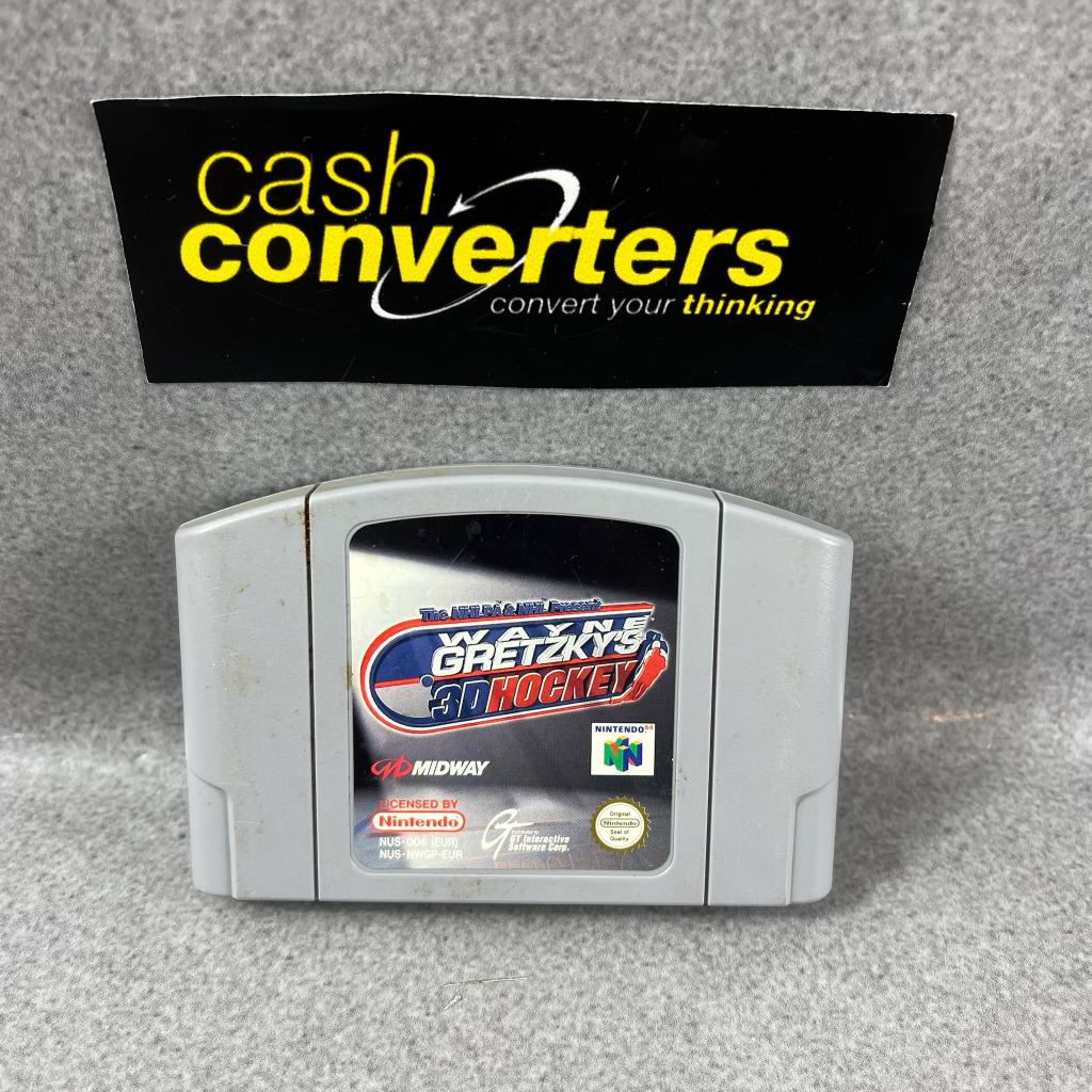 Wayne Greyzky's 3D Hockey Nintendo 64 Game | 408264, Gebruikt, 1 speler, Ophalen of Verzenden, Vanaf 3 jaar