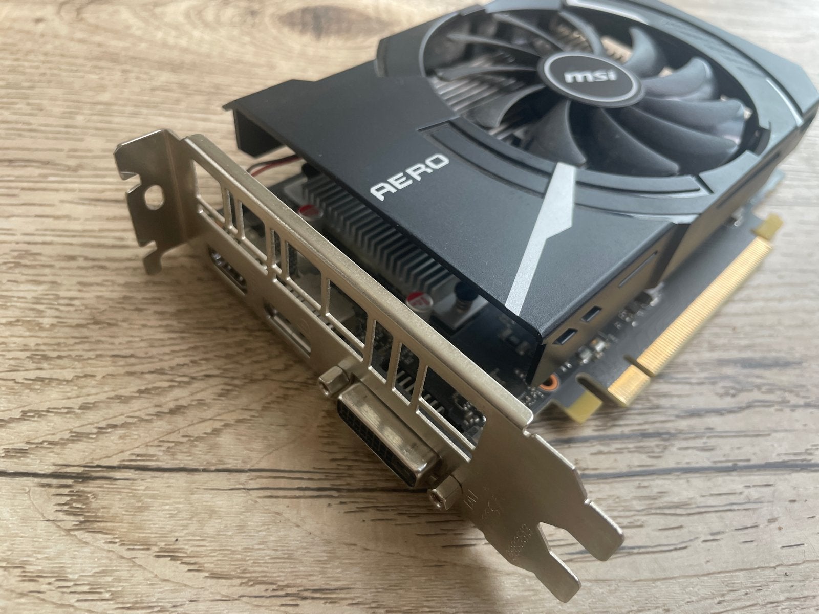 MSI GeForce GTX 1650 AERO ITX 4G OC Videokaart, Computers en Software, Videokaarten, PCI-Express 3, Gebruikt, HDMI, Ophalen of Verzenden