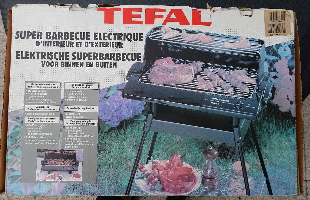 Electrische Tefal (super) Barbecue, Ophalen