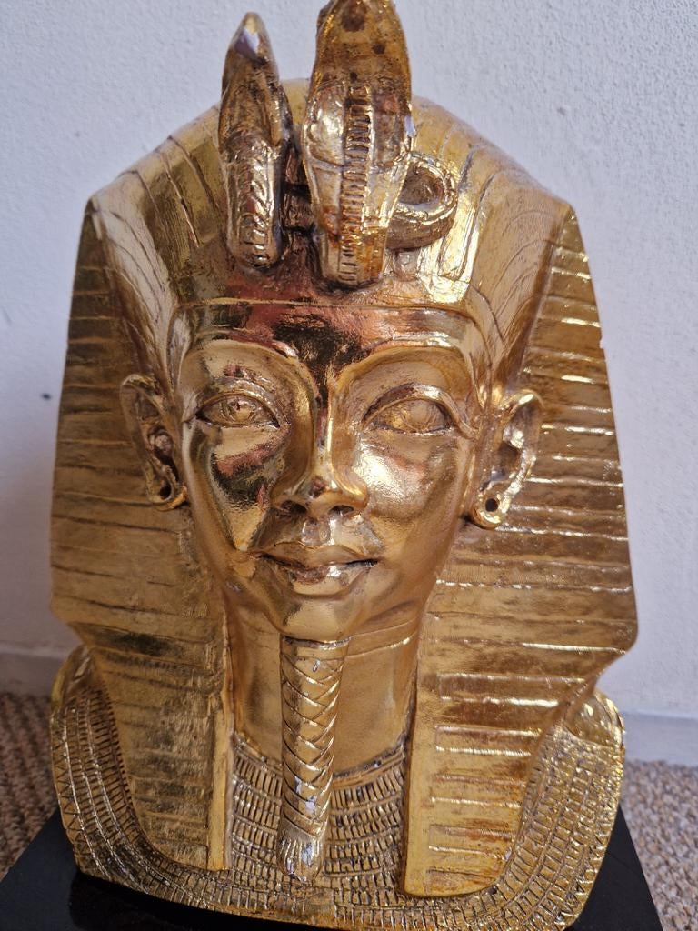 Gouden Toetanchamon Buste - Antin Prod Inc 1977, Ophalen of Verzenden