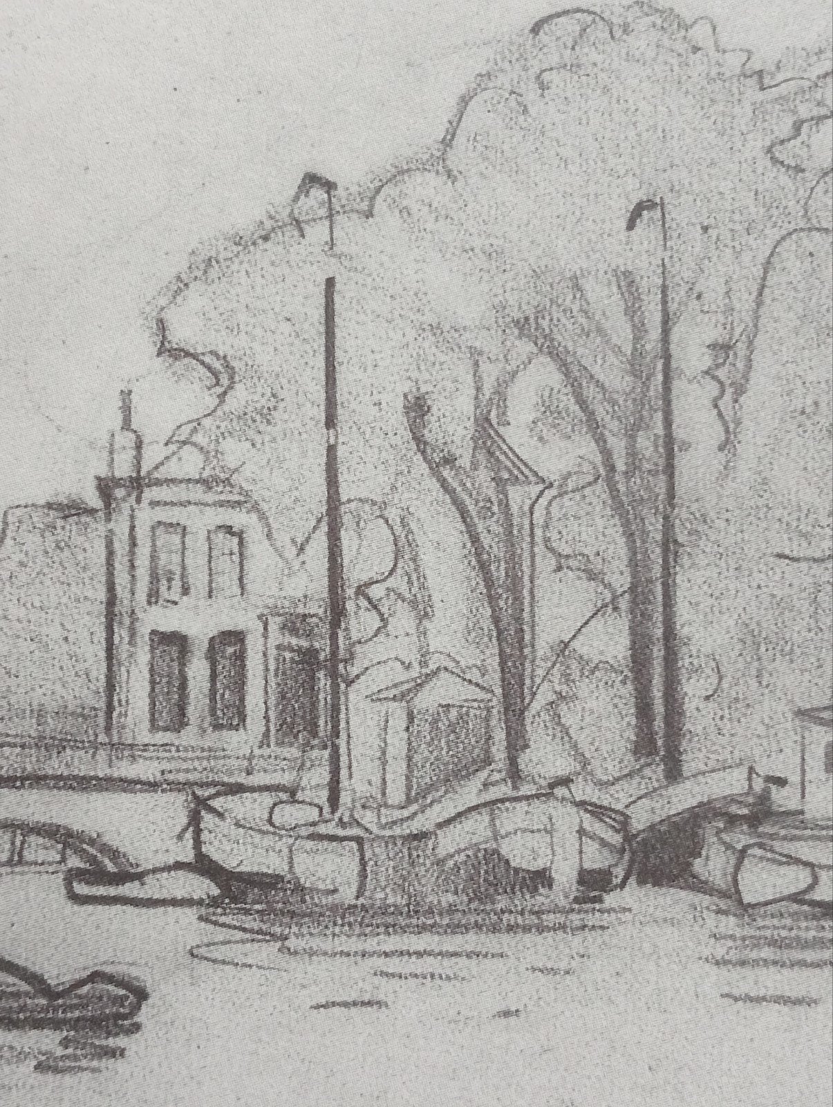 Piet Hein van Asperen Prent Gracht, Ophalen of Verzenden