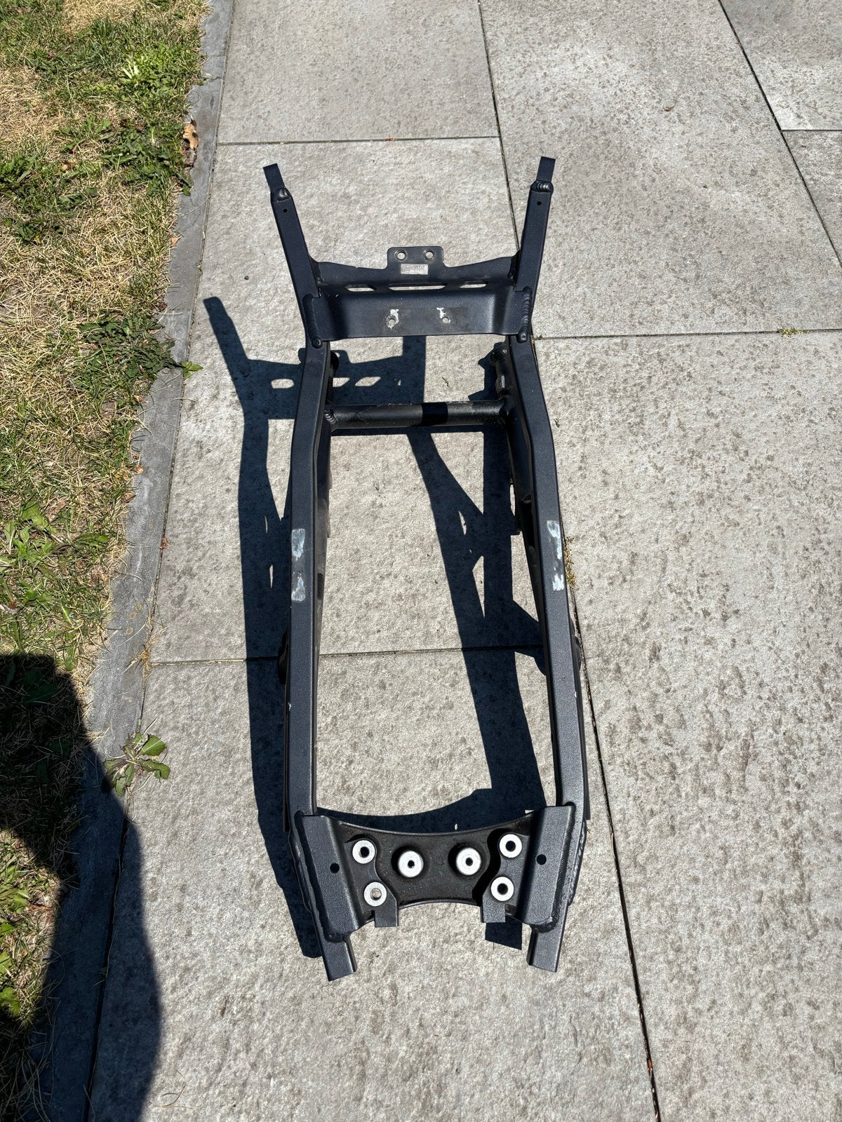 Triumph Speed triple 1050 2005 achterste subframe, Ophalen of Verzenden, Gebruikt
