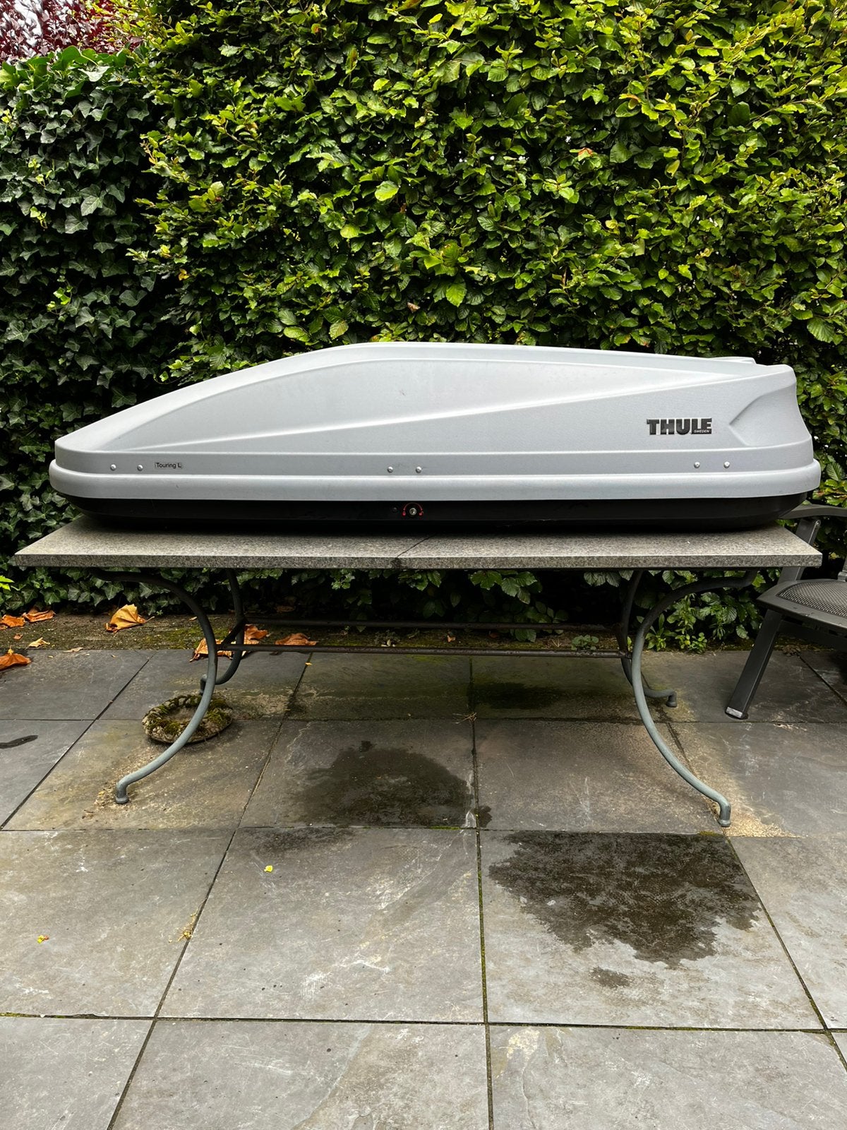 Dakkoffer Thule Touring L - grijs/zwart -, Auto diversen, Ophalen, Zo goed als nieuw