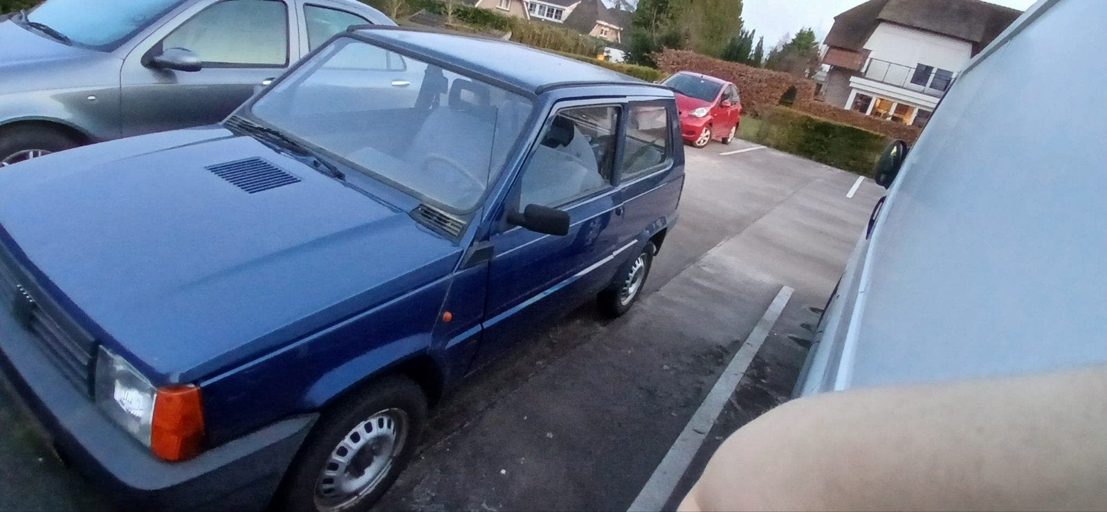 Fiat Panda 1.1 2002 Blauw, Auto's, Voorwielaandrijving, 54 pk, Blauw, Origineel Nederlands