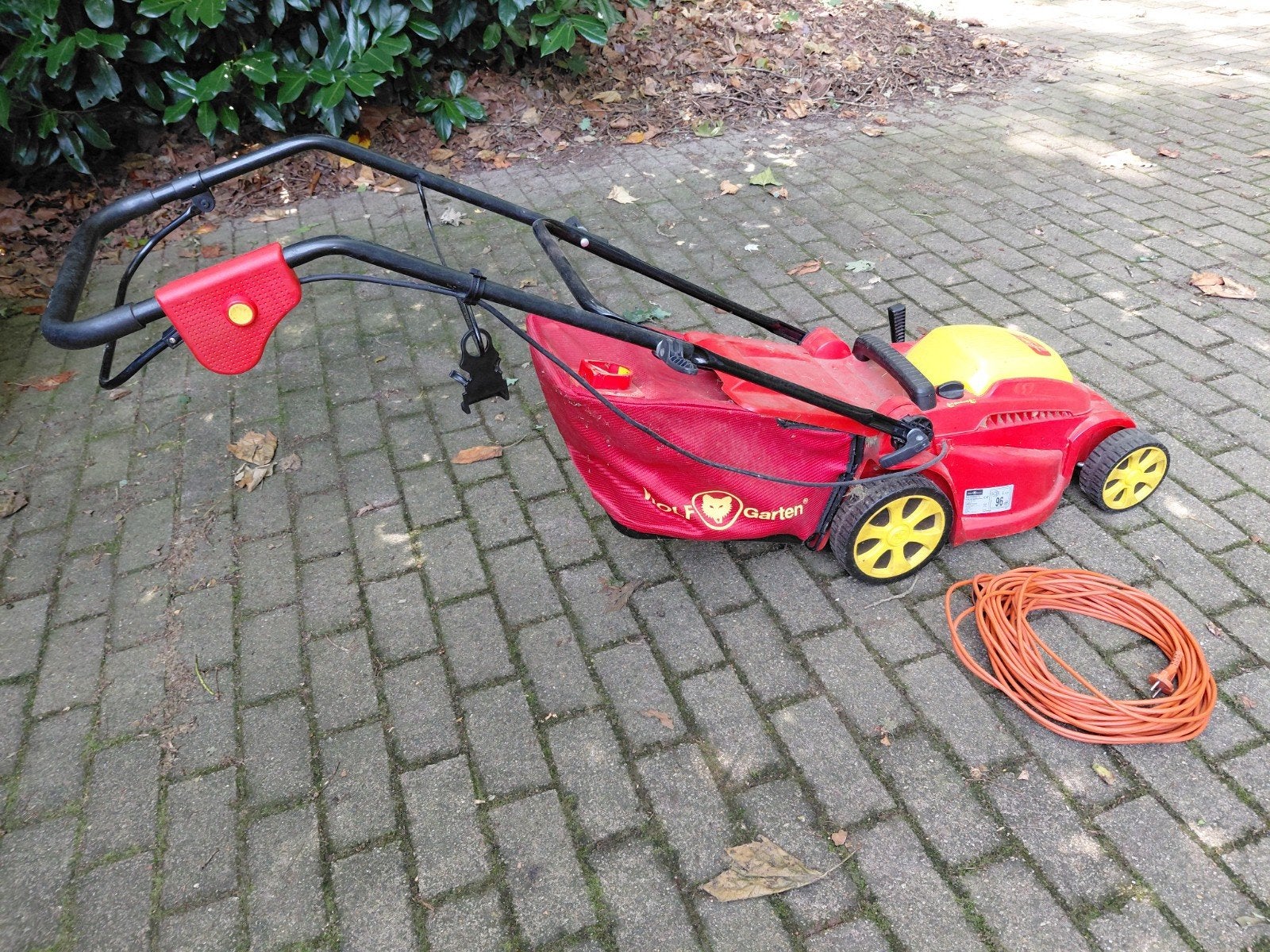 Wolf Garten A 340 E Elektrische Grasmaaier, Ophalen, Cirkelmaaier, Elektrische grasmaaier, Opvangzak