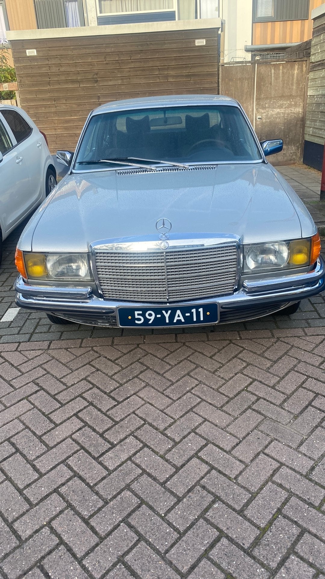 Mercedes-Benz SE klasse 1977 belasting vrij, Automaat, Particulier, Blauw, Sedan