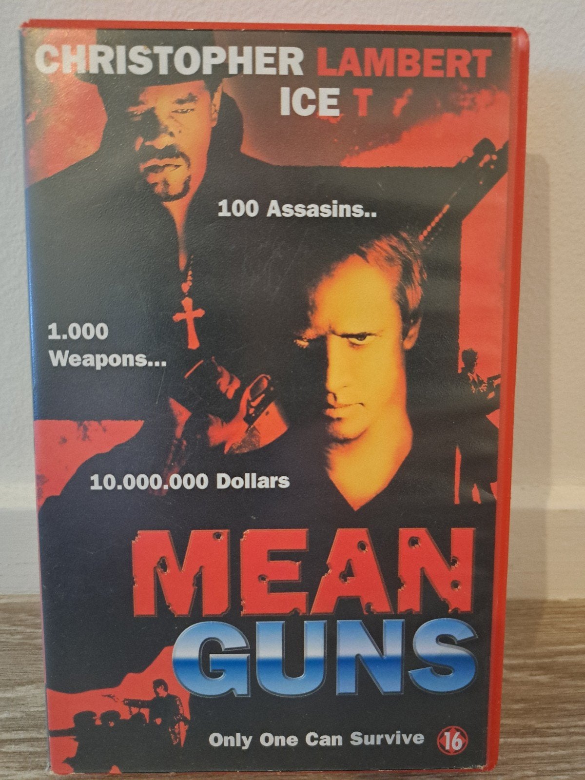 Mean Guns (VHS Ex-rental) - Albert Pyun Actieklassieker, Ophalen
