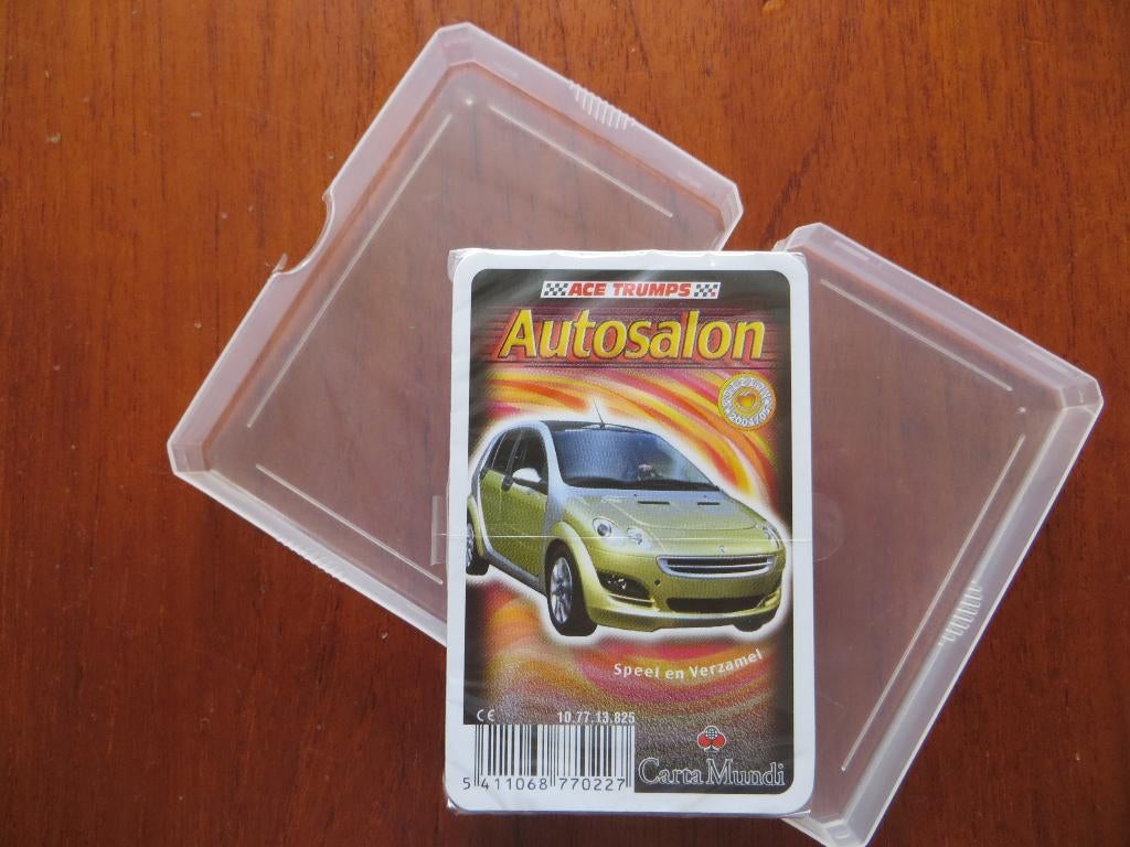 Ace Trumps Autosalon Edition 2004-2005 (kwartetspel), Verzamelen, Ophalen of Verzenden, Nieuw, Auto's