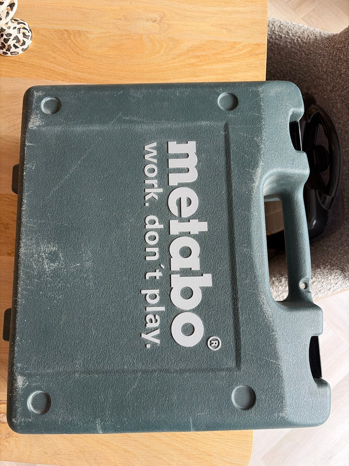 Metabo FMS 200 Intec Schuurmachine, Ophalen of Verzenden, Gebruikt, Minder dan 600 watt, Vlakschuurmachine