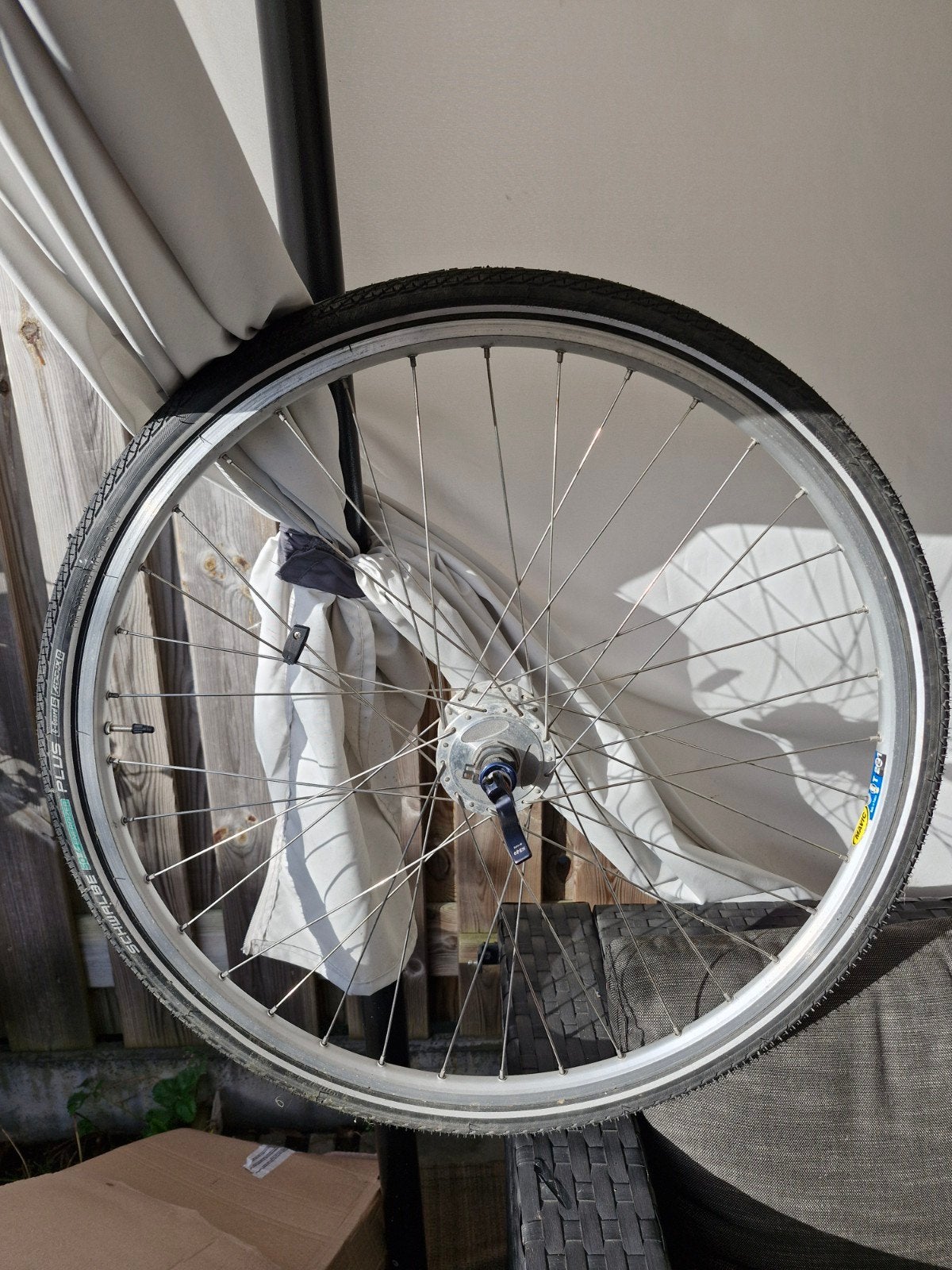 28inch koga wiel met zgan band,met dynamo, Ophalen of Verzenden