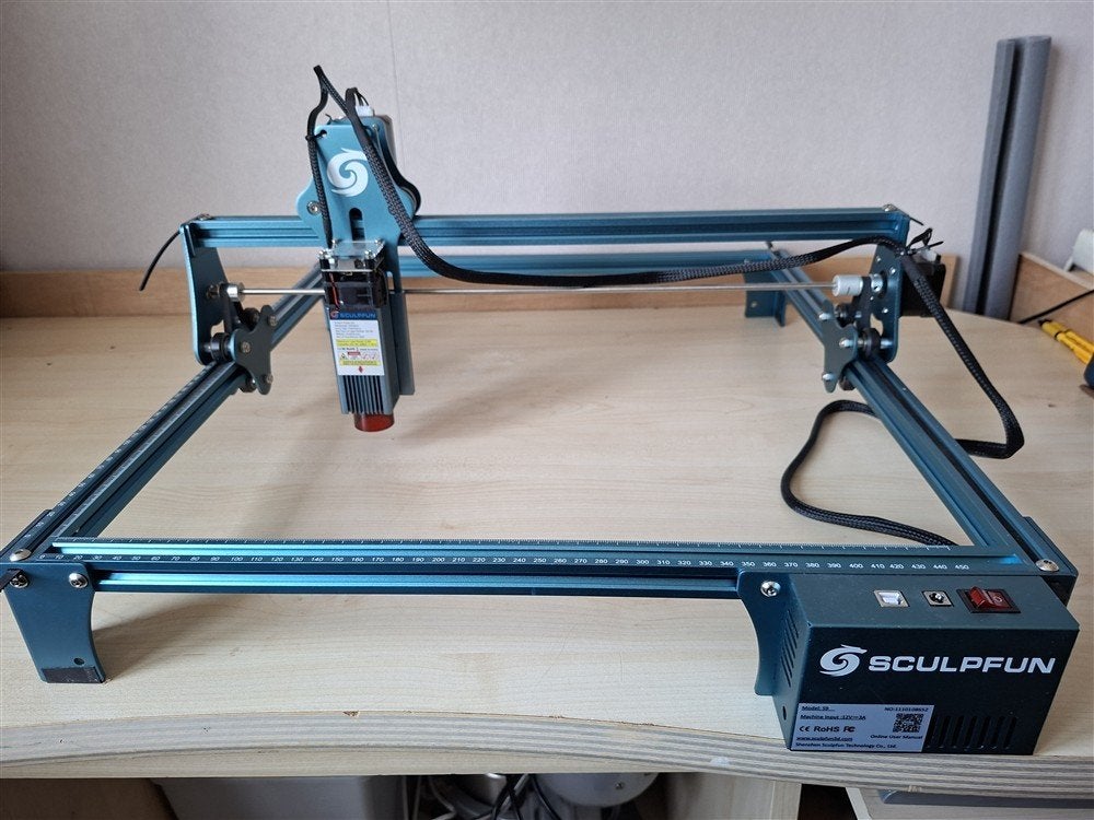 sculpfun laser, Ophalen, Zo goed als nieuw
