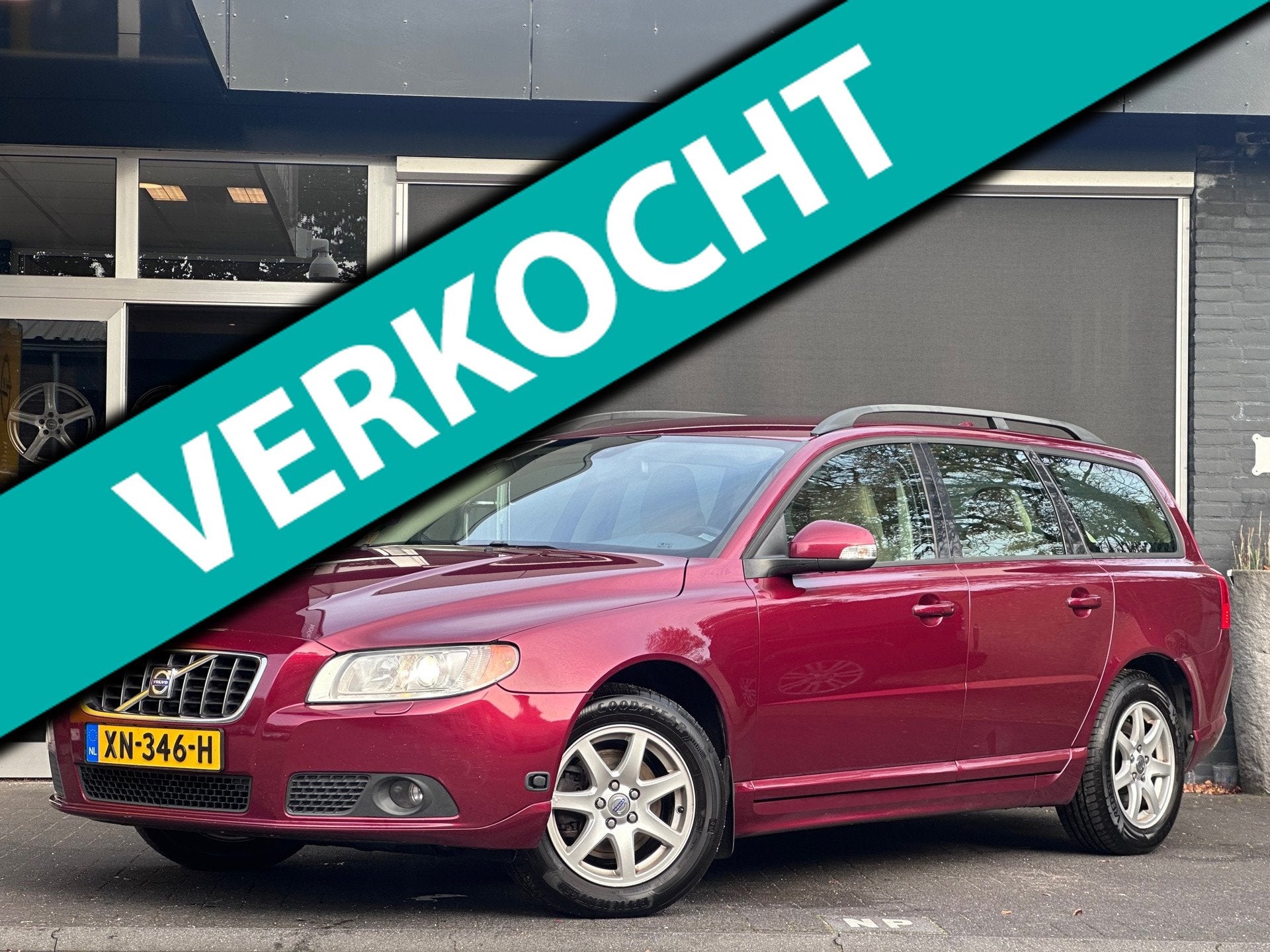 Volvo V70 2.0 Kinetic CLIMA / CRUISE / LPG / LEDER, Voorwielaandrijving, 1525 kg, Gebruikt, Beige