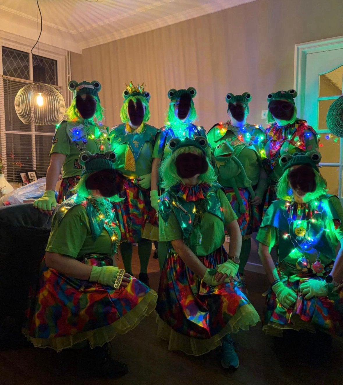 Groep prachtige kikkerpakken, Ophalen, Zo goed als nieuw, Overige maten