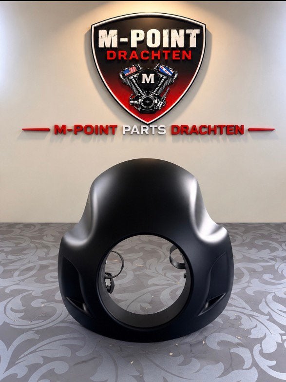 Harley-Davidson dyna FXD Koplampkuip – Zwart, Motoren, Ophalen of Verzenden, Gebruikt
