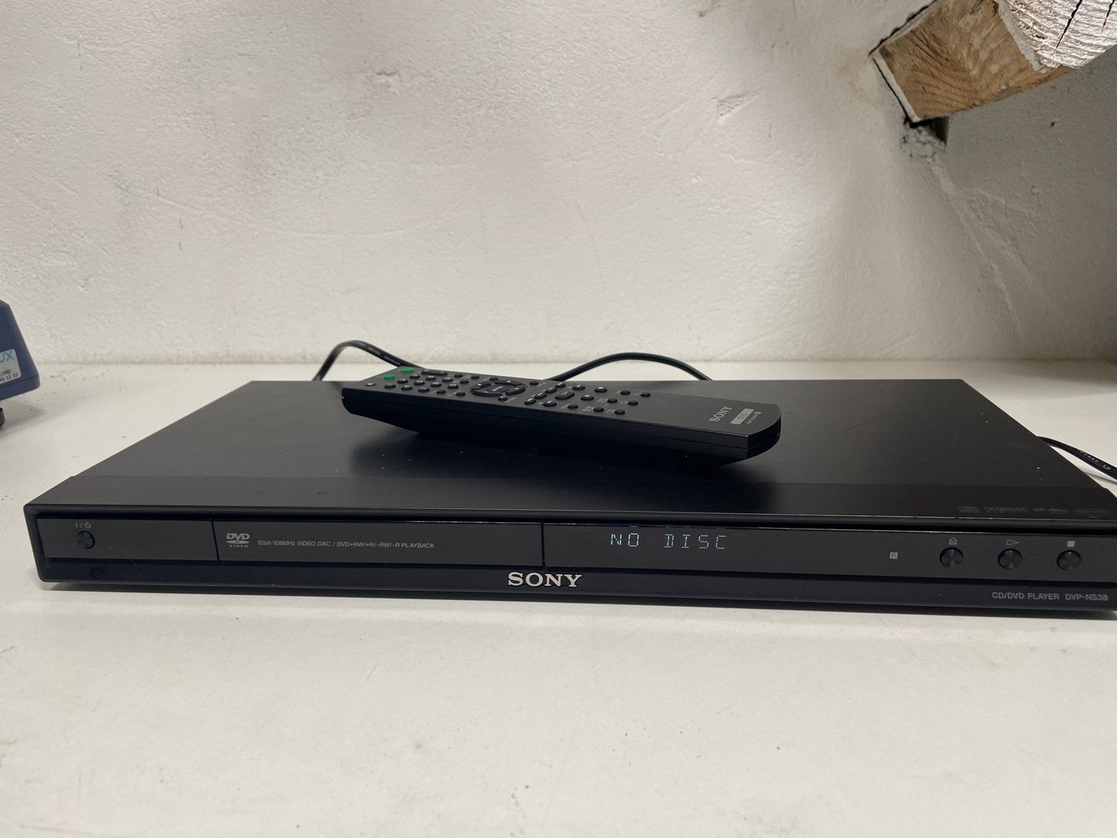 Sony DVP-NS38 DVD-speler met afstandsbediening, Ophalen of Verzenden, Gebruikt, Dvd-speler, Sony